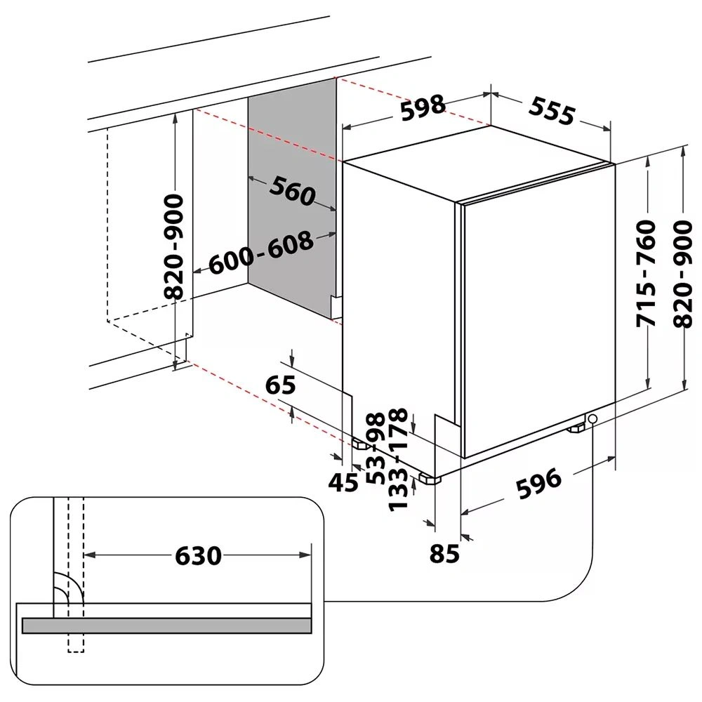 Посудомоечная машина Whirlpool W8IHP42L original13 Посудомоечная машина Whirlpool W8IHP42L original13