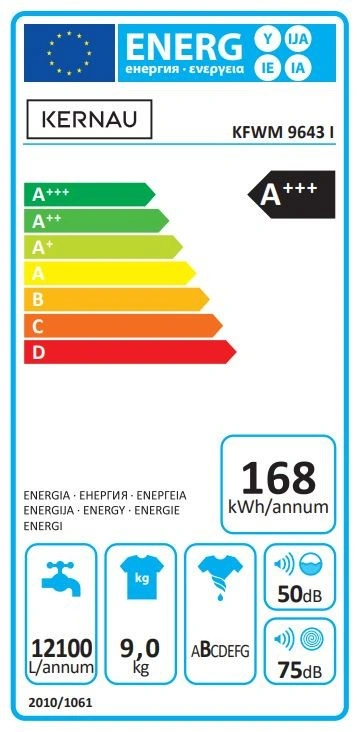 Стиральная машина автоматическая KERNAU KFWM 9643 I original3 Стиральная машина автоматическая KERNAU KFWM 9643 I original3