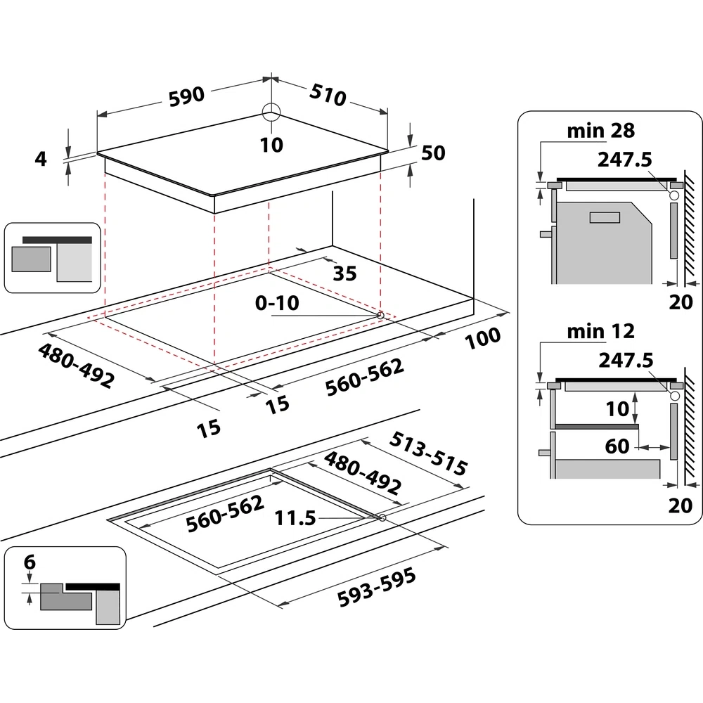 Варочная поверхность Whirlpool WB S0060 NE original11 Варочная поверхность Whirlpool WB S0060 NE original11