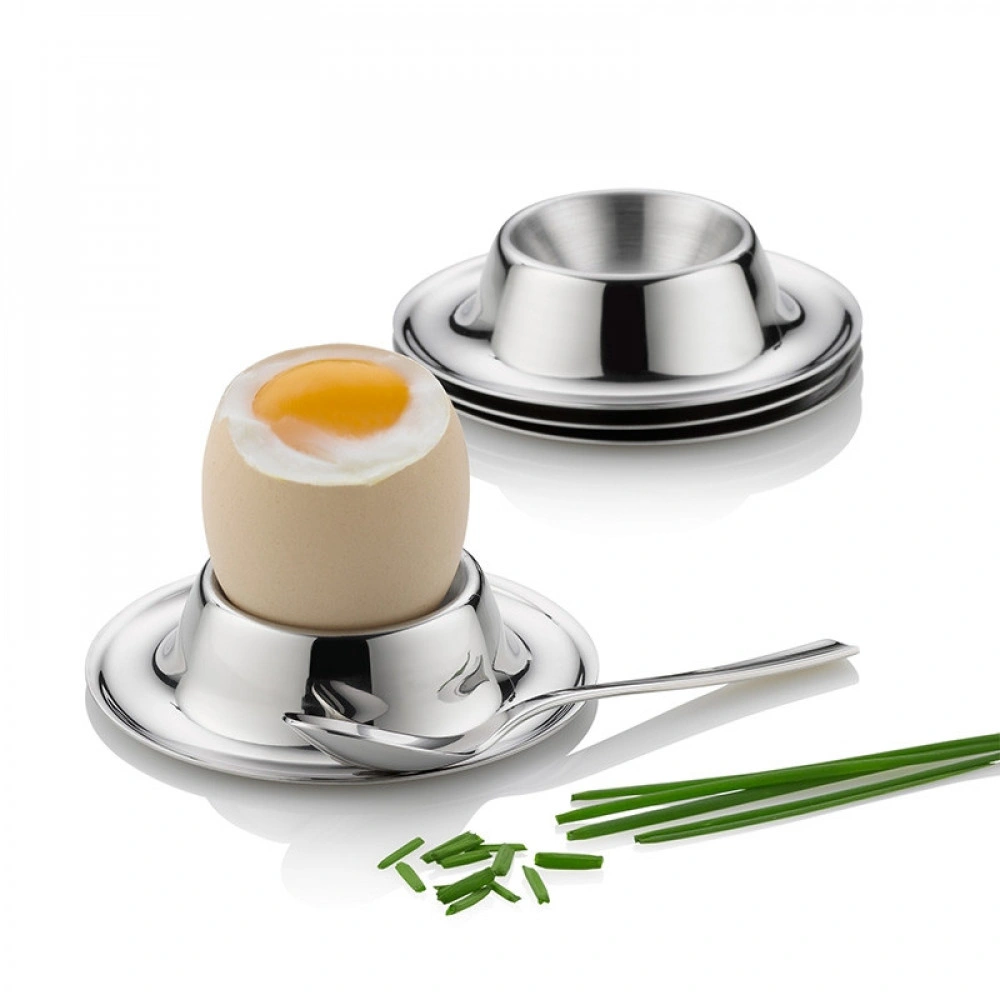 Набор подставок для яиц KELA Vision, 9 см, 4шт (19246) original3 Набор подставок для яиц KELA Vision, 9 см, 4шт (19246) original3