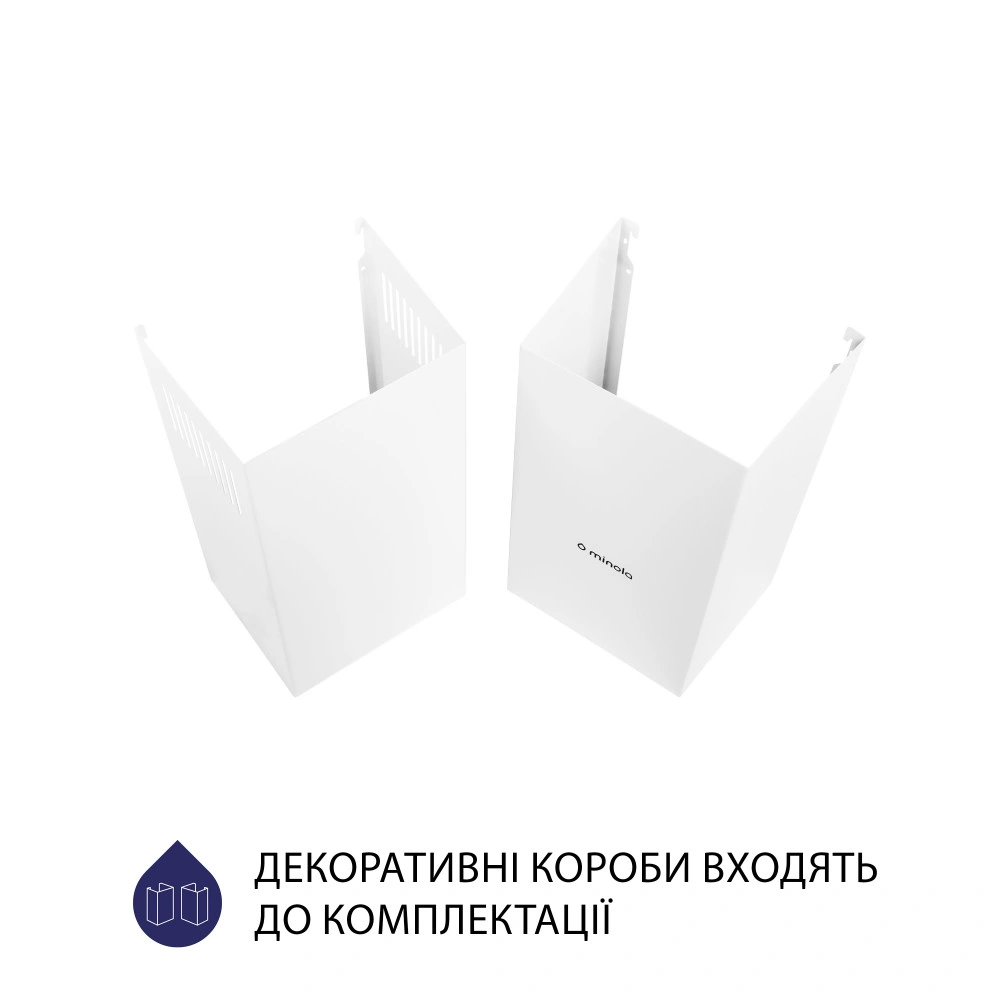 Вытяжка купольная Minola HK 6614 WH 1000 LED original7 Вытяжка купольная Minola HK 6614 WH 1000 LED original7