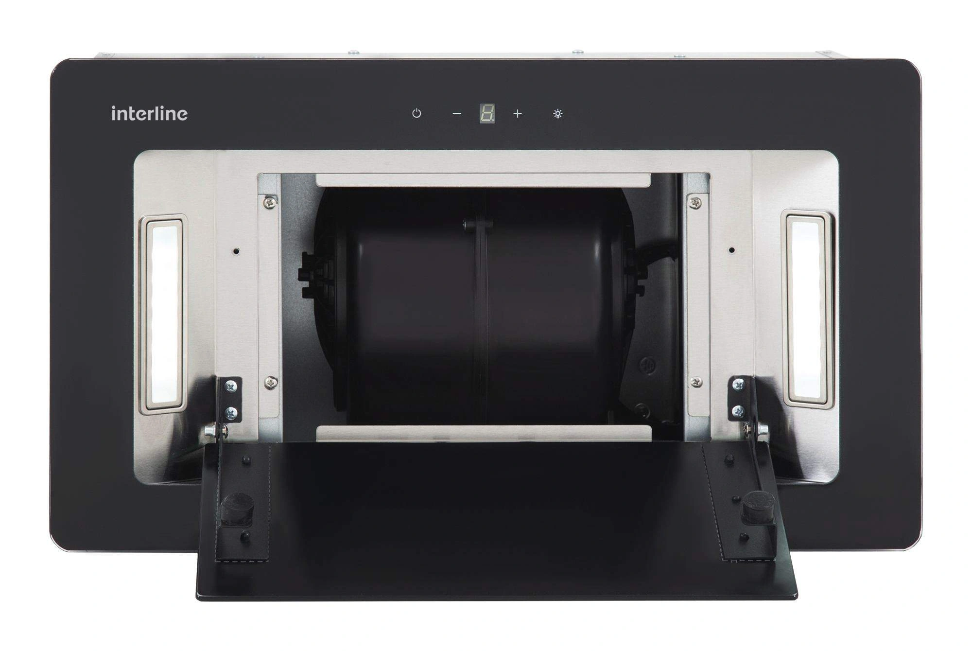 Вытяжка Interline SOLO ULTRA BK A/60/T original3 Вытяжка Interline SOLO ULTRA BK A/60/T original3