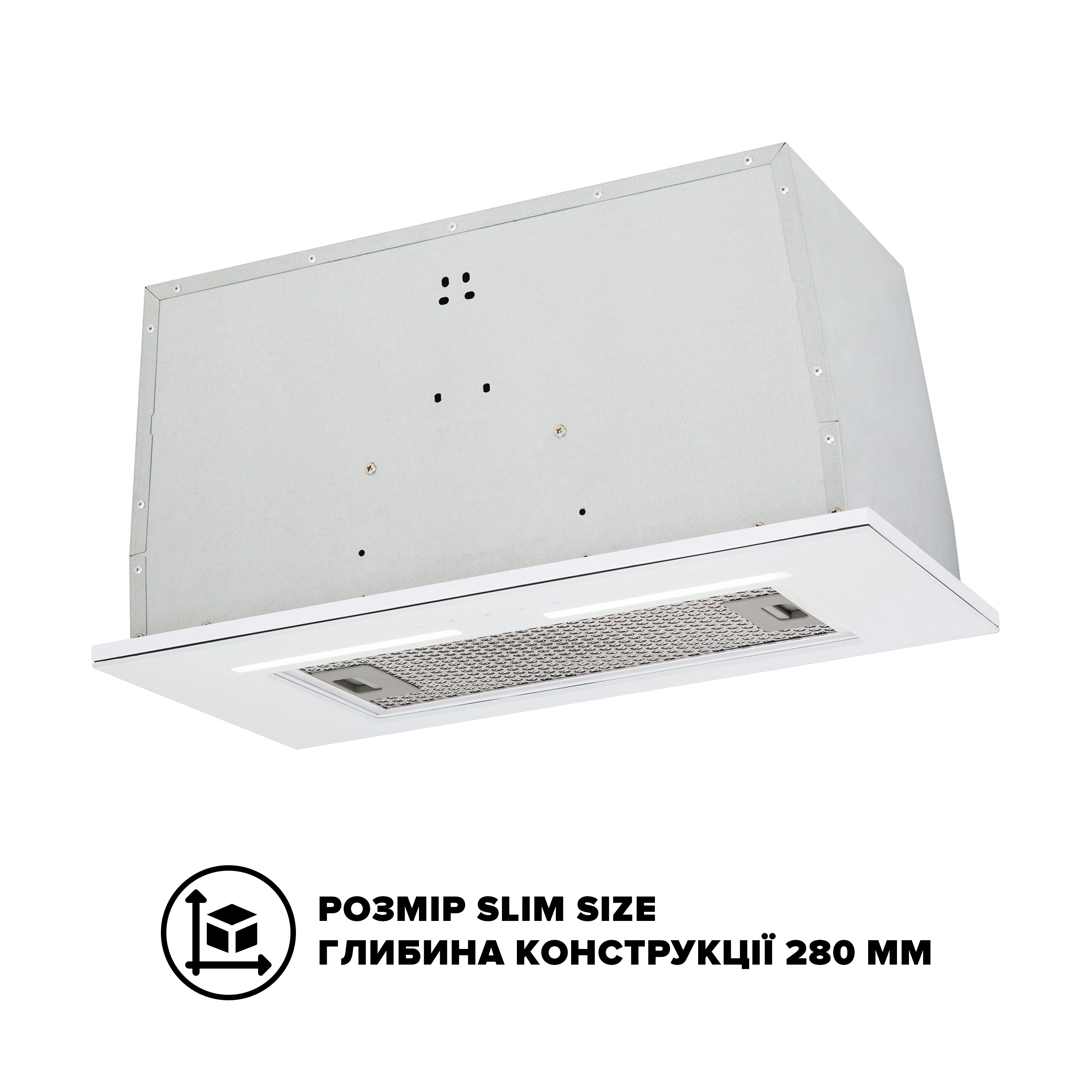 Вытяжка Interline SWAY WH A/60 GL/S original3 Вытяжка Interline SWAY WH A/60 GL/S original3