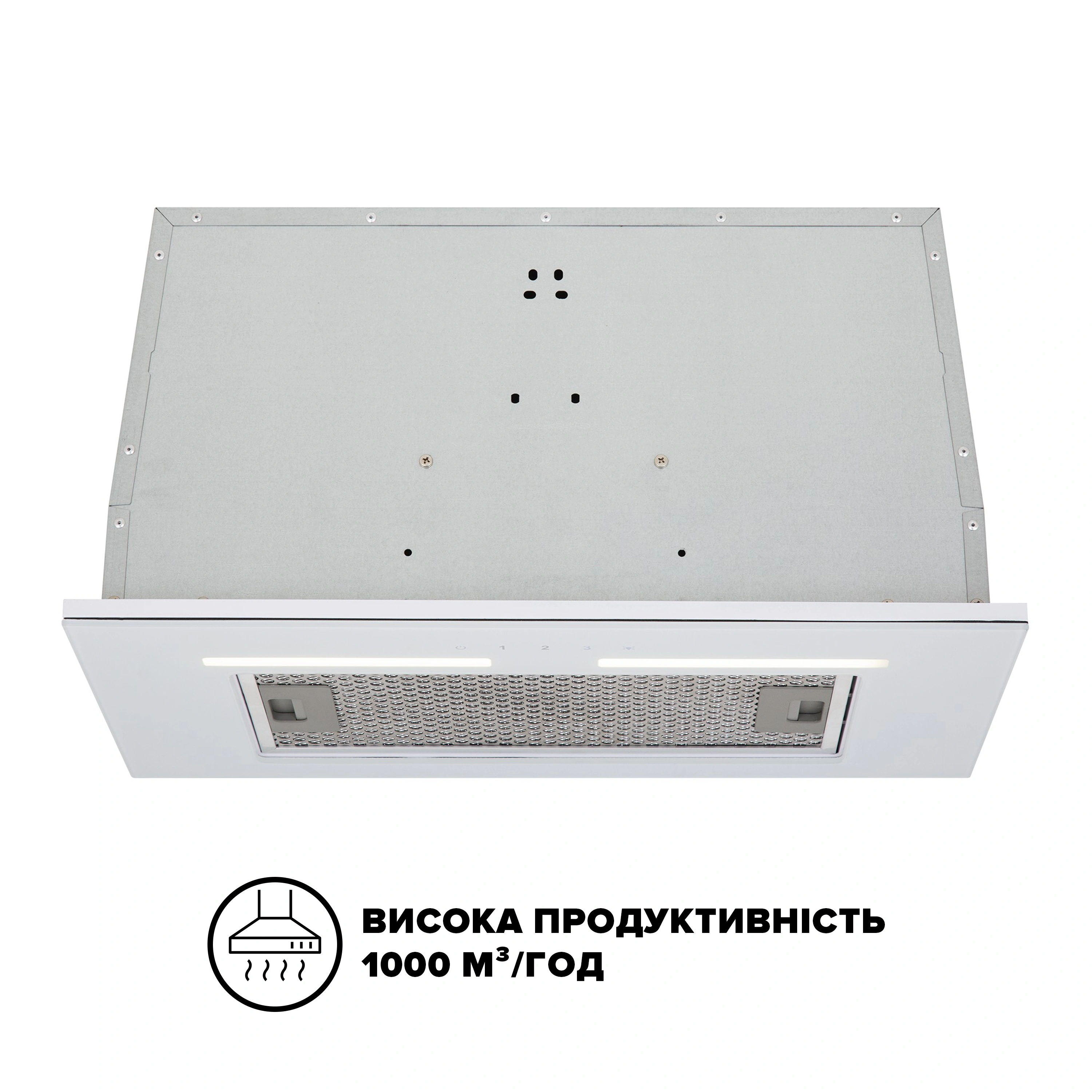 Вытяжка Interline SWAY WH A/60 GL/S original5 Вытяжка Interline SWAY WH A/60 GL/S original5