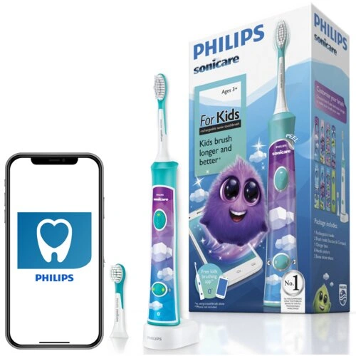 Детская звуковая зубная щётка PHILIPS Sonicare For Kids HX6322/04 original10 Детская звуковая зубная щётка PHILIPS Sonicare For Kids HX6322/04 original10