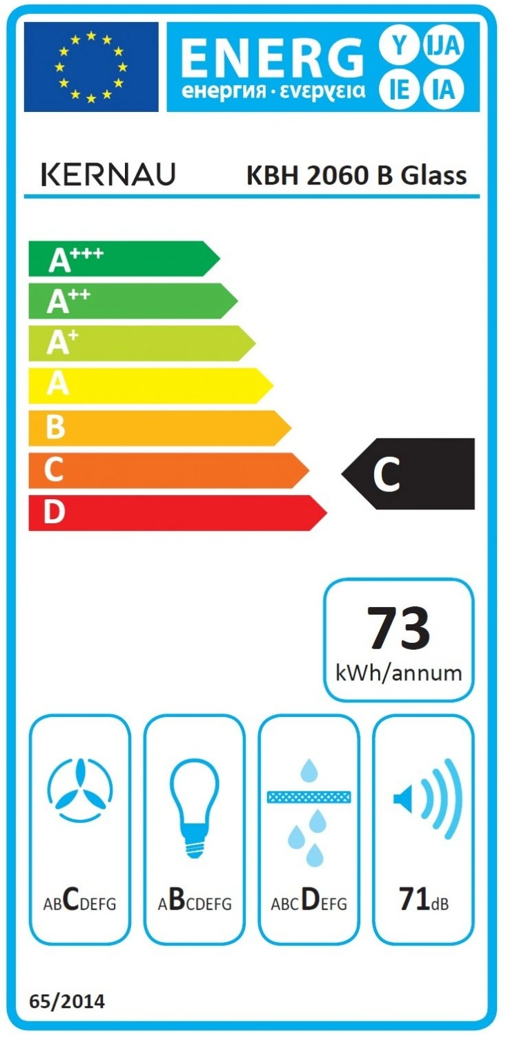 Встраиваемая вытяжка KERNAU KBH 2060 B Glass original4 Встраиваемая вытяжка KERNAU KBH 2060 B Glass original4