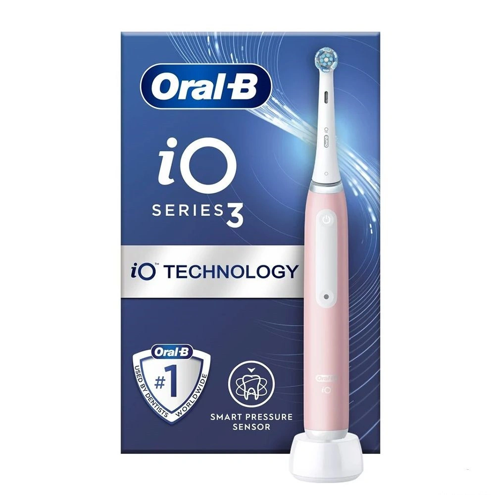 Зубная щетка Braun Oral-B iO Series 3 iOG3.1A6.0 Blush Pink original3 Зубная щетка Braun Oral-B iO Series 3 iOG3.1A6.0 Blush Pink original3