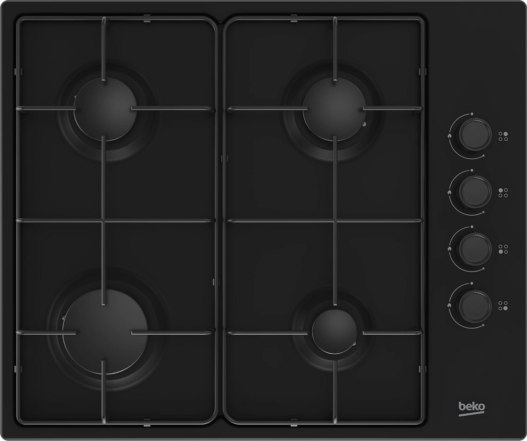 Варочная поверхность газовая Beko HIBG64120SB original3 Варочная поверхность газовая Beko HIBG64120SB original3