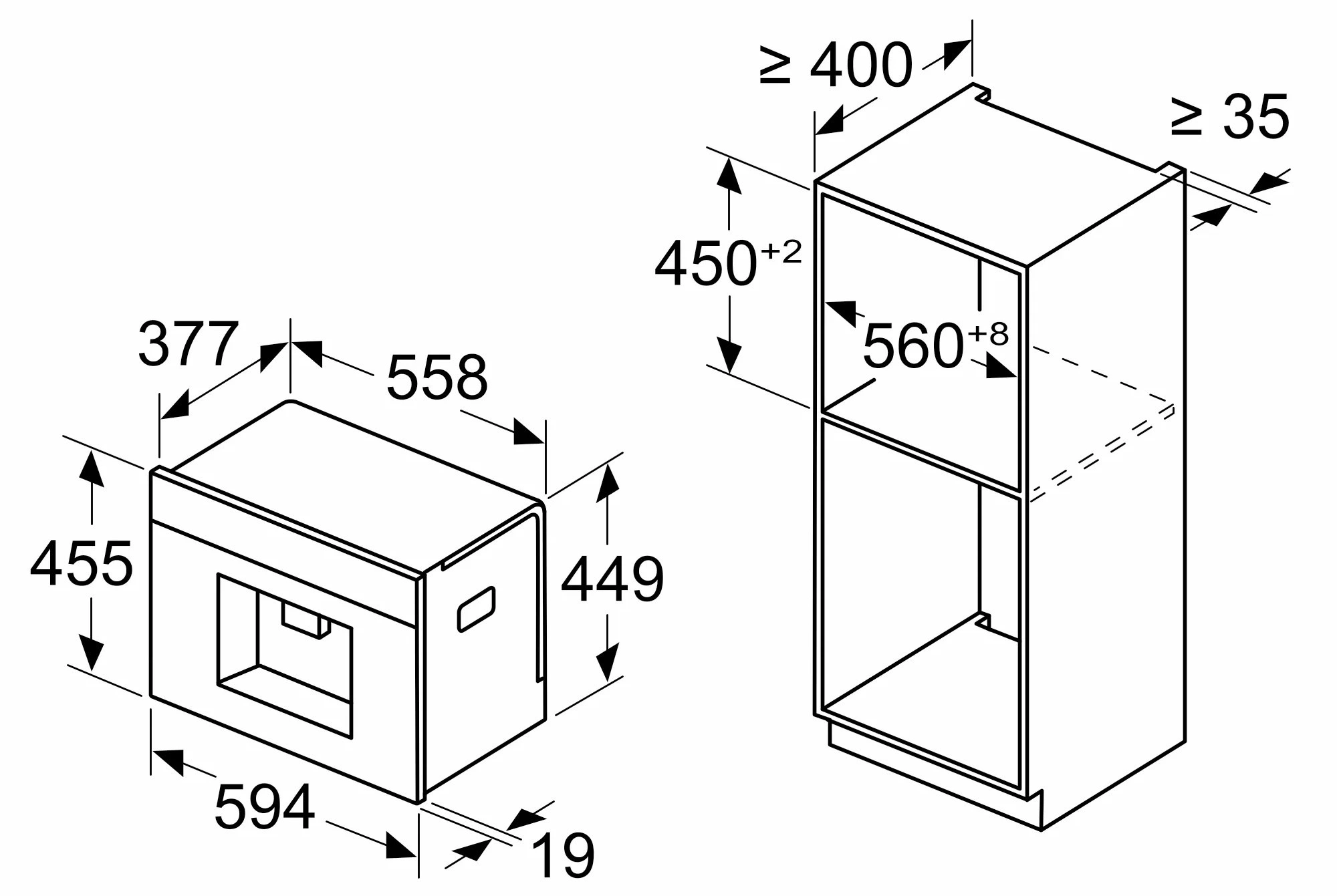 Встраиваемая кофемашина Siemens CT718L1W0 original3 Встраиваемая кофемашина Siemens CT718L1W0 original3