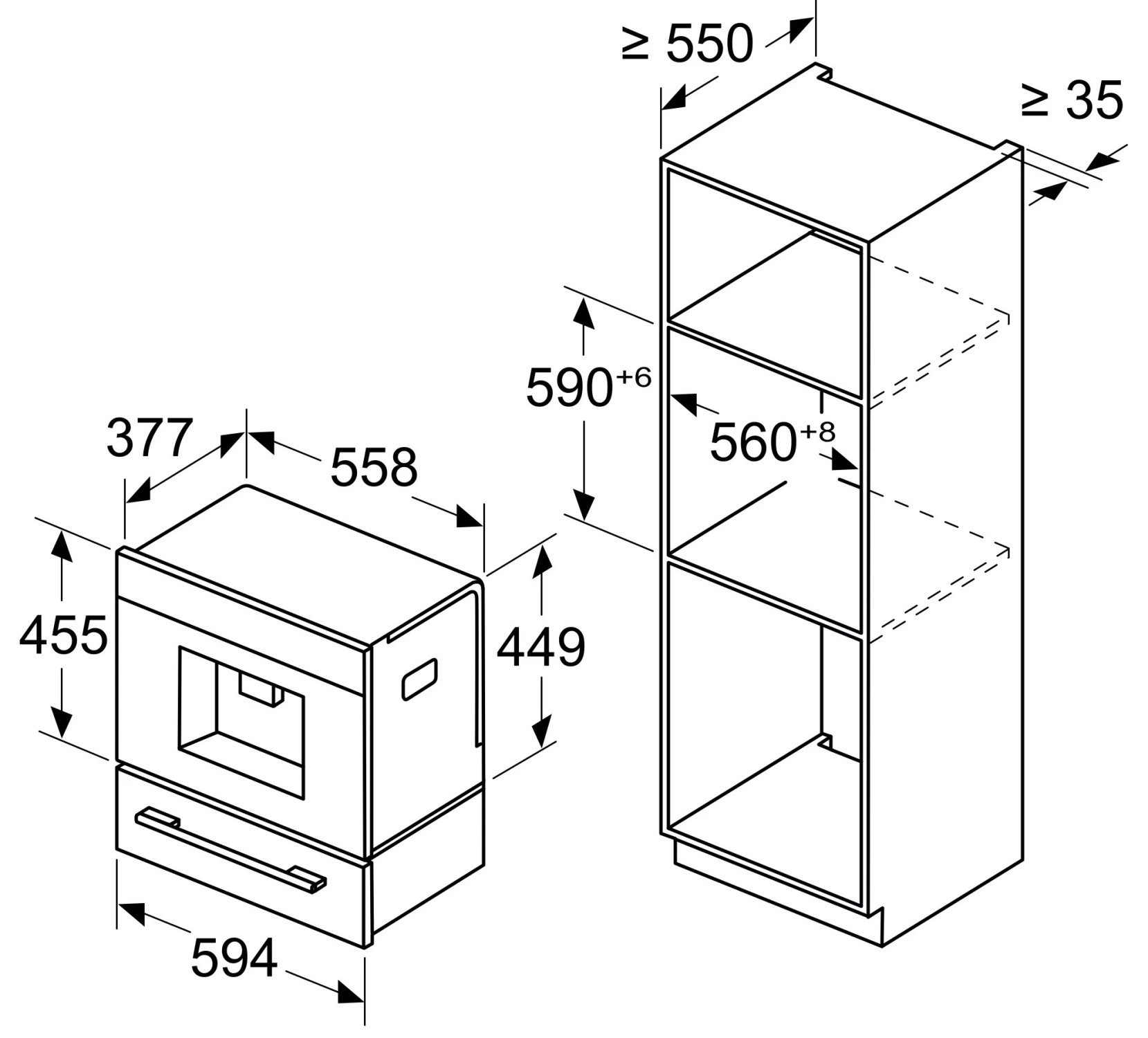 Встраиваемая кофемашина Siemens CT718L1W0 original4 Встраиваемая кофемашина Siemens CT718L1W0 original4