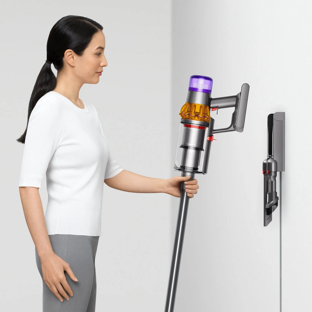Аккумуляторный пылесос Dyson V15 Detect Absolute 2023 Yellow/Nickel (446986-01) original4 Аккумуляторный пылесос Dyson V15 Detect Absolute 2023 Yellow/Nickel (446986-01) original4
