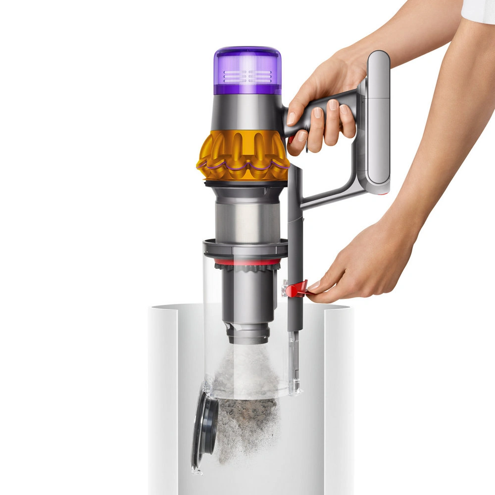 Аккумуляторный пылесос Dyson V15 Detect Absolute 2023 Yellow/Nickel (446986-01) original5 Аккумуляторный пылесос Dyson V15 Detect Absolute 2023 Yellow/Nickel (446986-01) original5