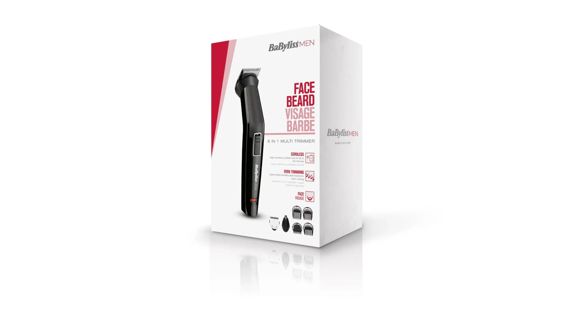 Триммер для бороды BABYLISS 6в1 MT725E original6 Триммер для бороды BABYLISS 6в1 MT725E original6