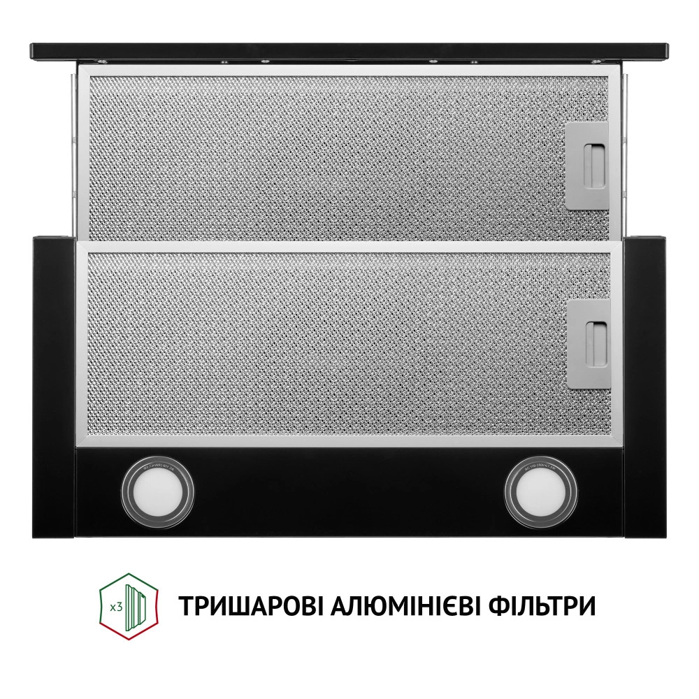 Вытяжка телескопическая Perfelli TL 6212 BL 700 LED original7 Вытяжка телескопическая Perfelli TL 6212 BL 700 LED original7