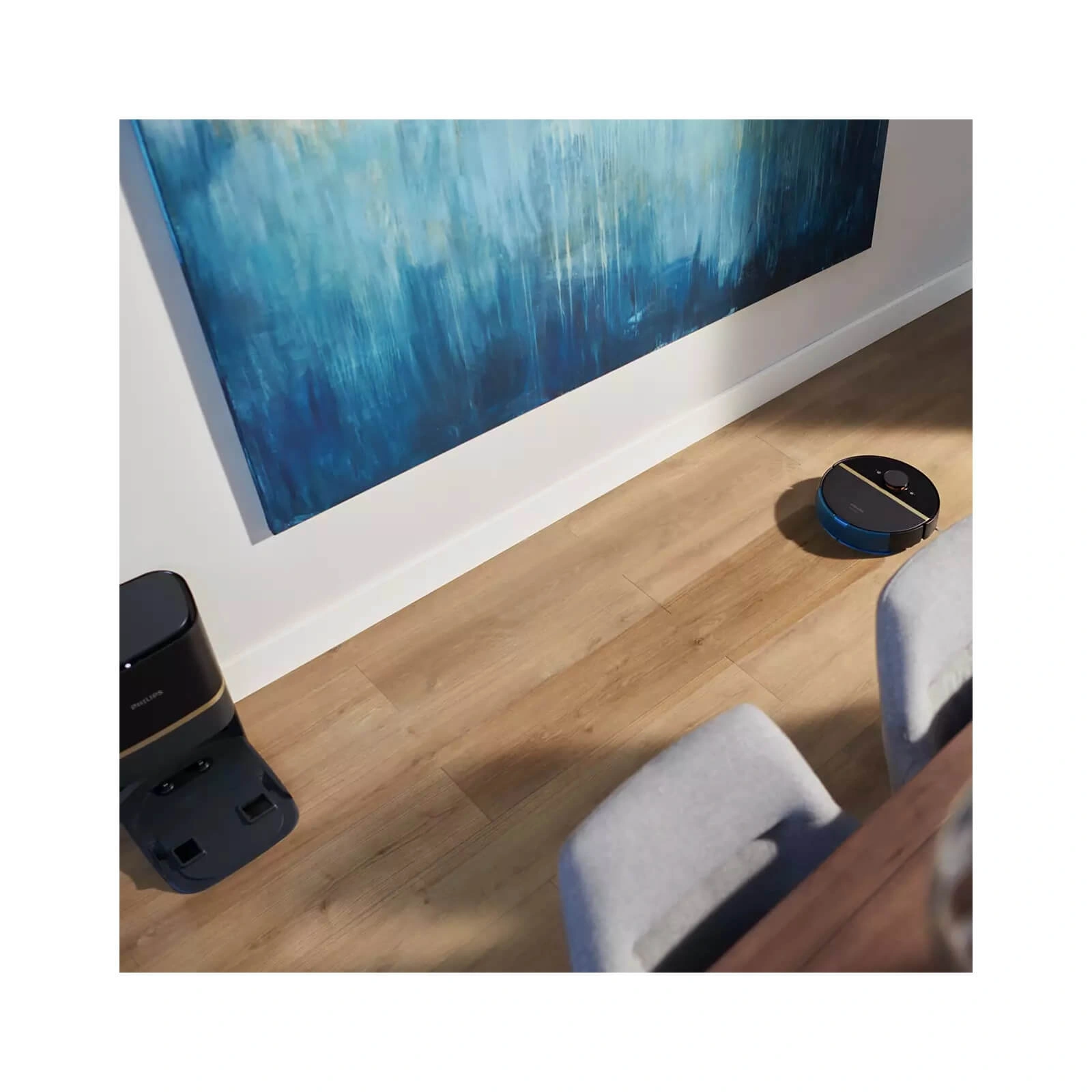 Робот-пылесос с влажной уборкой Philips HomeRun 7000 Series Aqua XU7100/01 original3 Робот-пылесос с влажной уборкой Philips HomeRun 7000 Series Aqua XU7100/01 original3