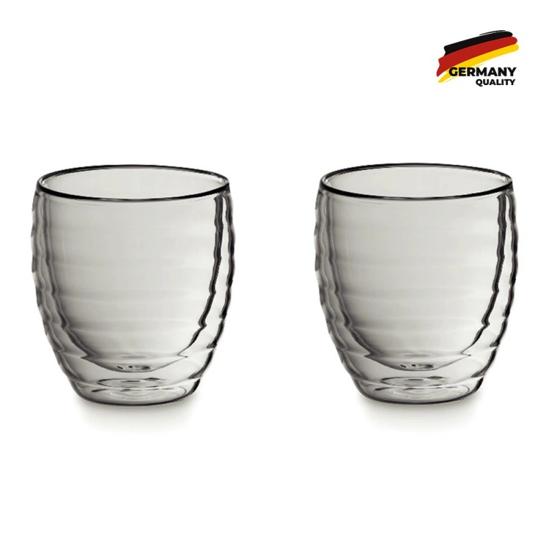 Набор стаканов для капучино с двойными стенками KELA Cesena, 200 мл, 2шт. (12411) Набор стаканов для капучино с двойными стенками KELA Cesena, 200 мл, 2шт. (12411)