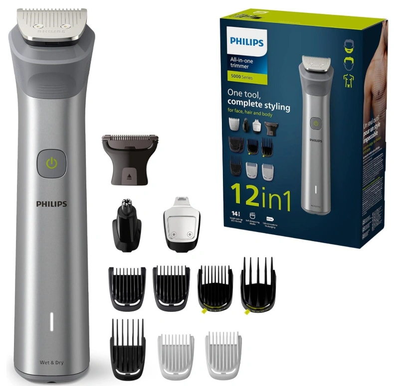 Машинка для стрижки + триммер Philips Multigroom Series 5000 MG5950/15 original2 Машинка для стрижки + триммер Philips Multigroom Series 5000 MG5950/15 original2