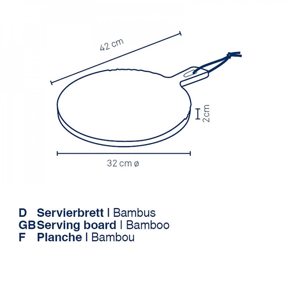 Доска разделочная KELA Cosma, Ø 32 см (12435) original2 Доска разделочная KELA Cosma, Ø 32 см (12435) original2