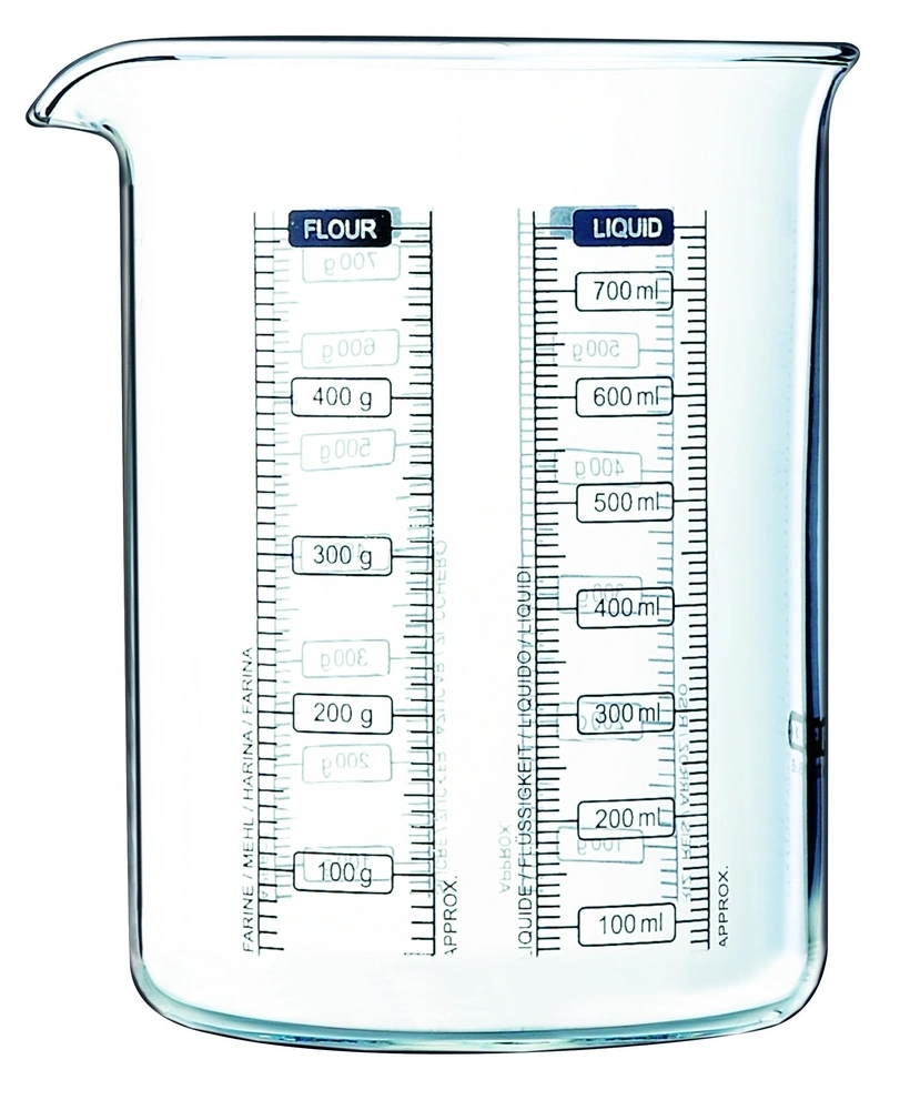 Мірн. кружка PYREX Kitcken lab /0,75л (LABBK75/7646) Мірн. кружка PYREX Kitcken lab /0,75л (LABBK75/7646)
