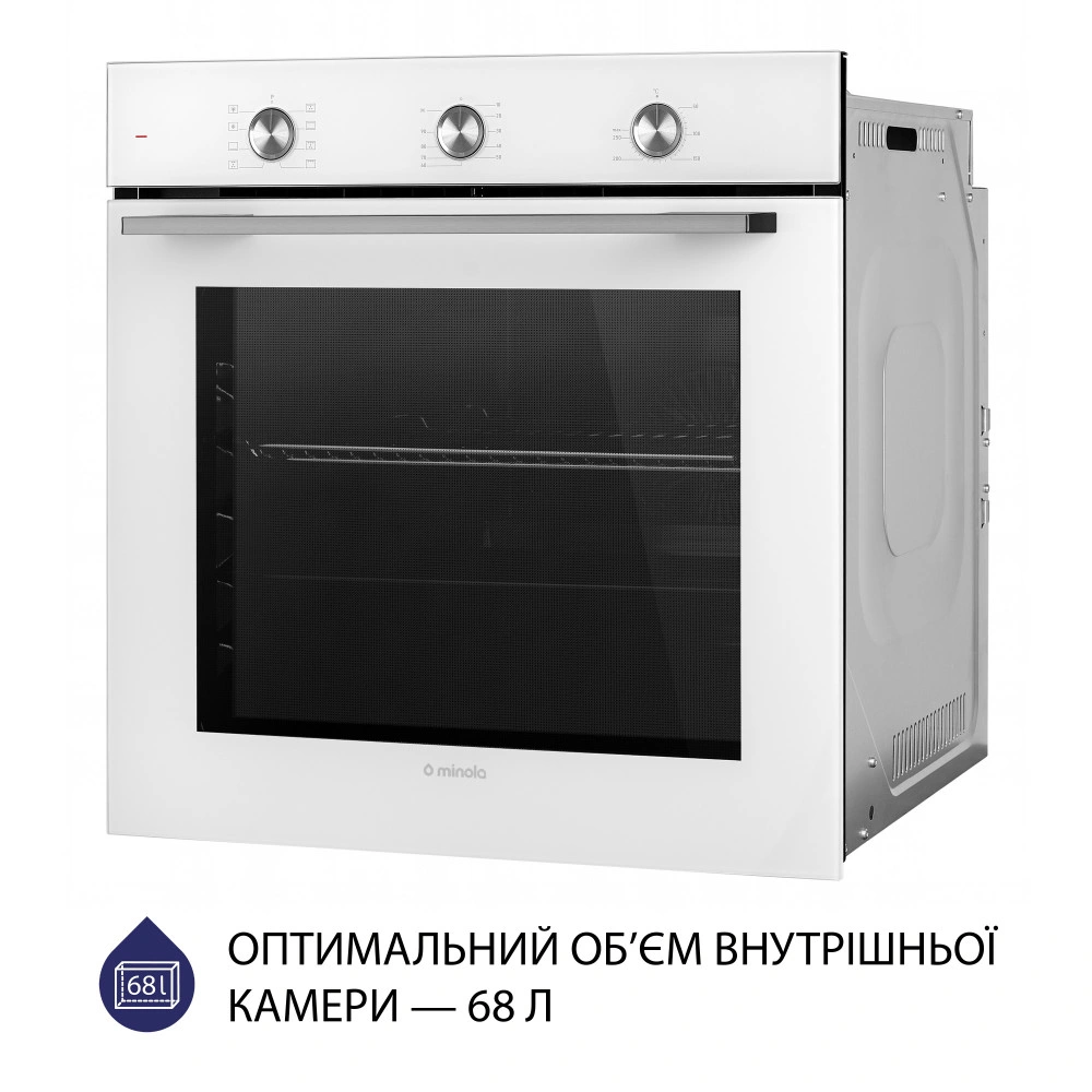 Духовой шкаф электрический Minola EO 684 WH original4 Духовой шкаф электрический Minola EO 684 WH original4