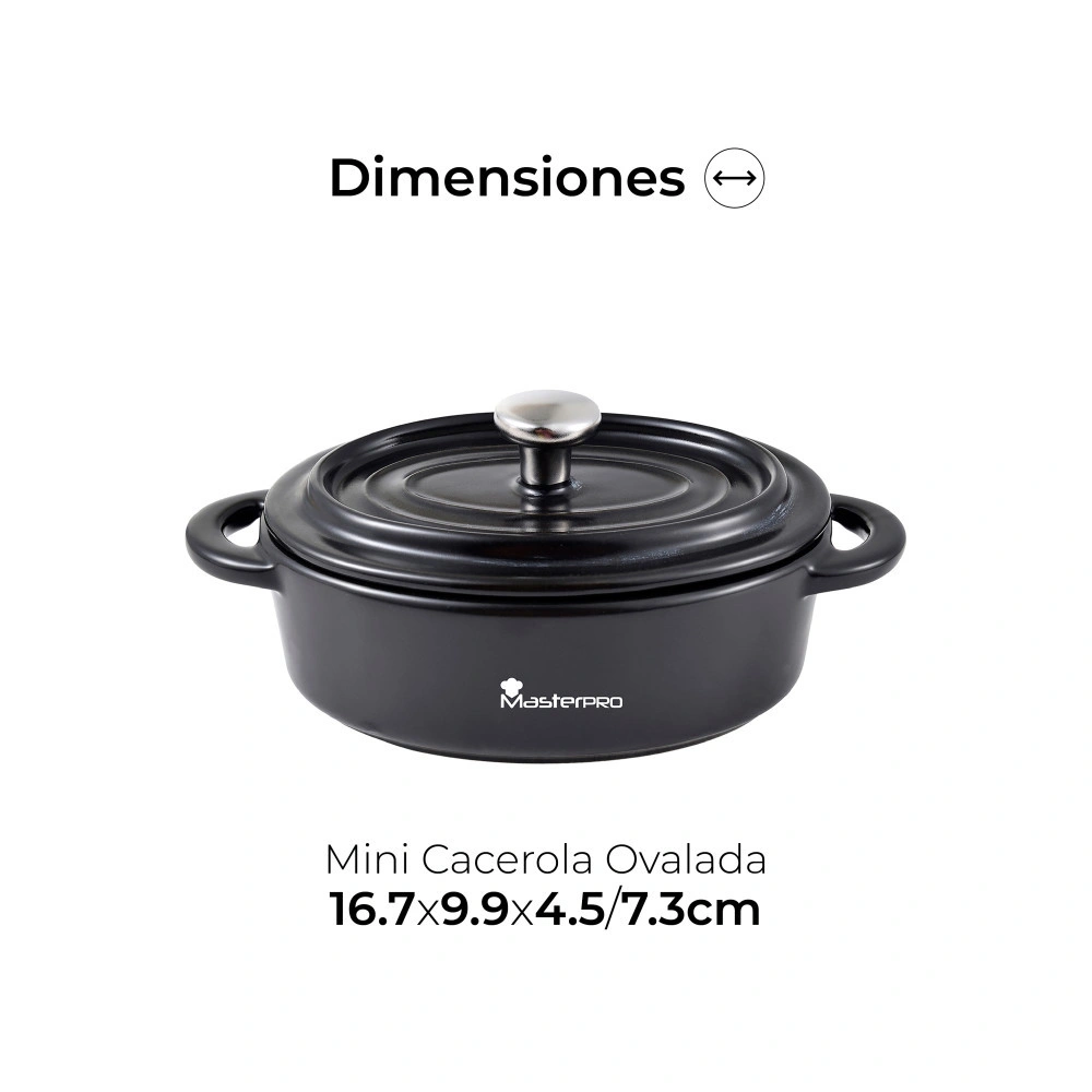 Форма для запекания Bergner MasterPro Foodies cook & share, 16X9,8 см, овальная (BGMP-10203) original2 Форма для запекания Bergner MasterPro Foodies cook & share, 16X9,8 см, овальная (BGMP-10203) original2