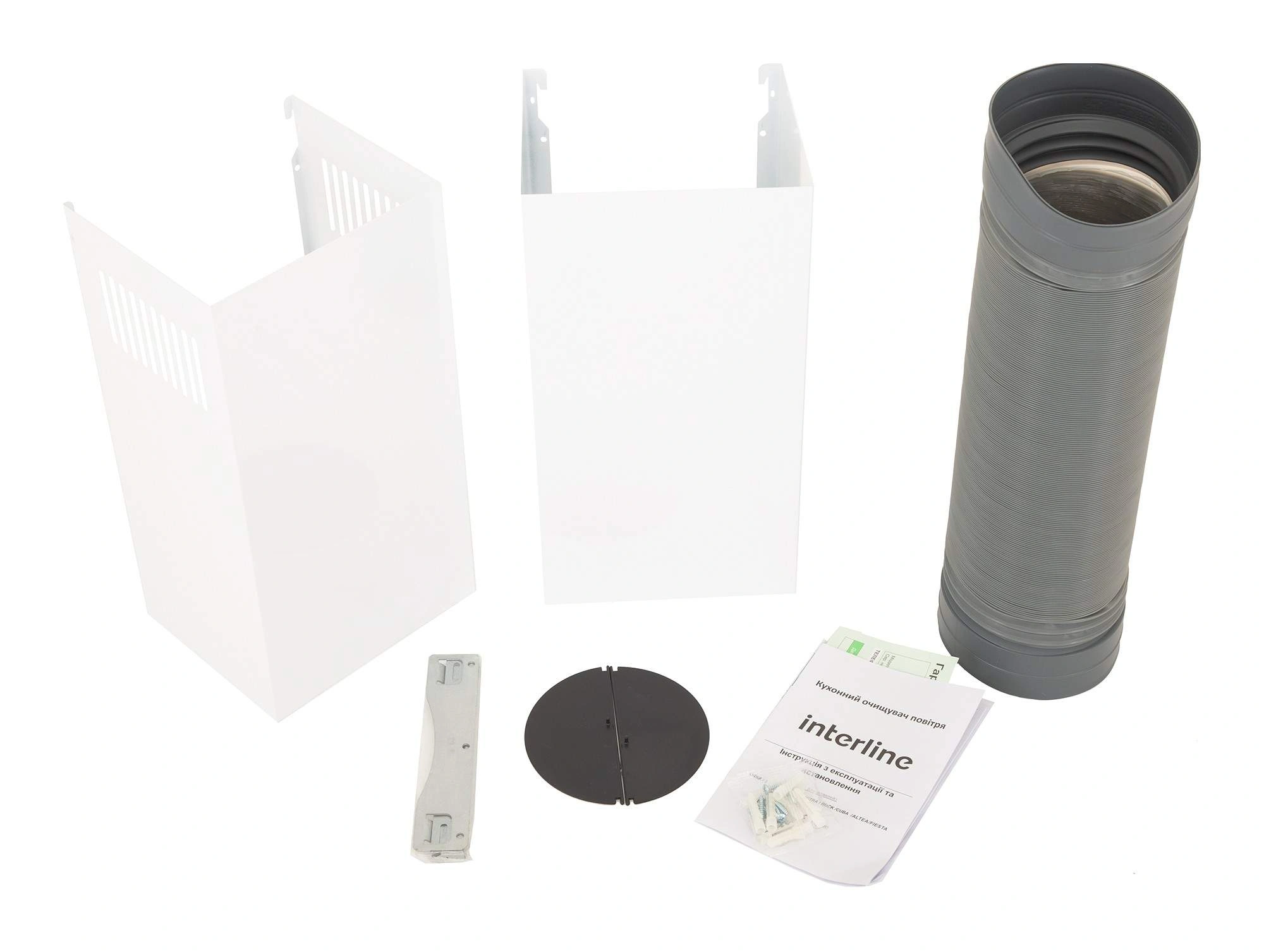 Вытяжка Interline UNNA WH A/60 PB/2/T original5 Вытяжка Interline UNNA WH A/60 PB/2/T original5