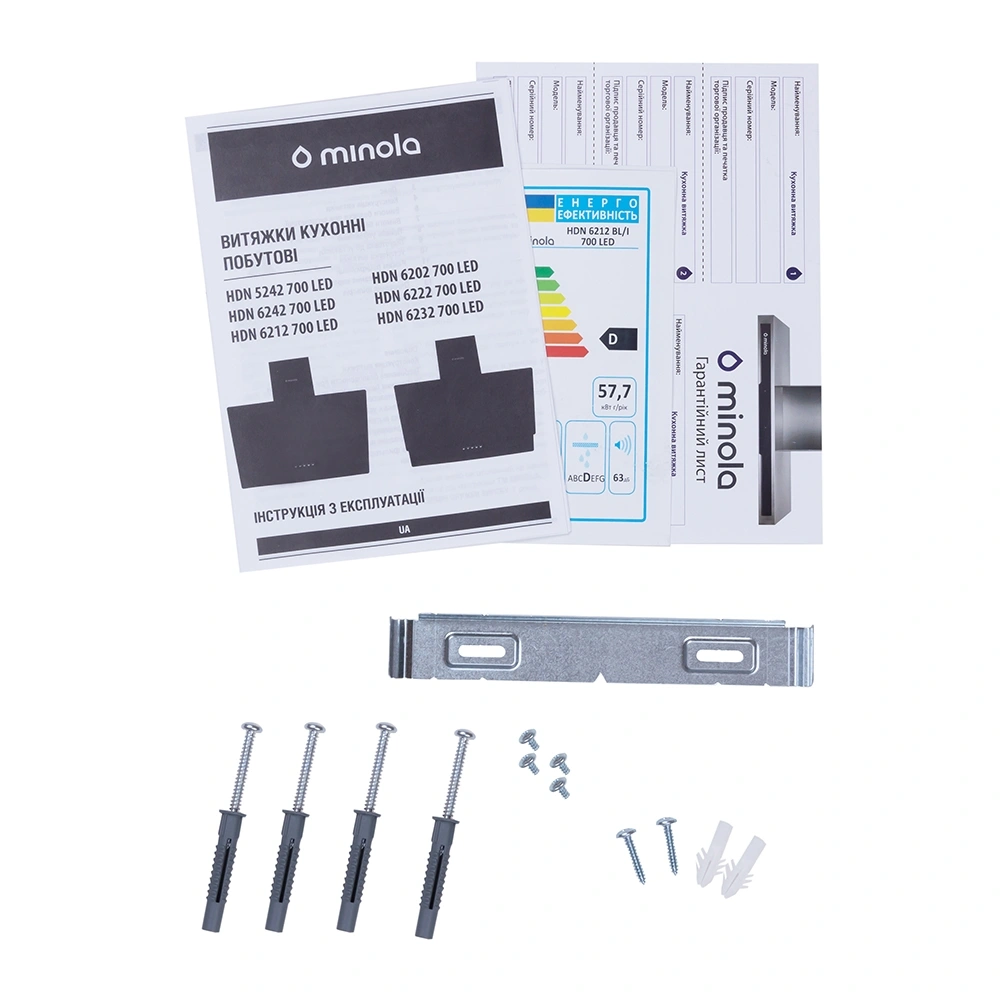 Вытяжка Minola HDN 6212 BL/I 700 LED original9 Вытяжка Minola HDN 6212 BL/I 700 LED original9