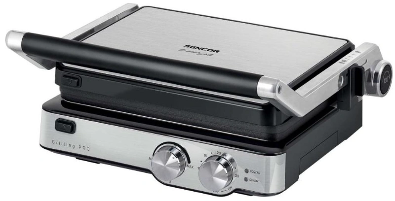 Электрогриль прижимной Sencor SBG 4010SS original1 Электрогриль прижимной Sencor SBG 4010SS original1