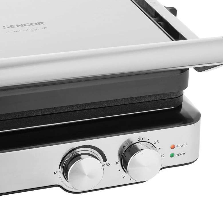 Электрогриль прижимной Sencor SBG 4010SS original4 Электрогриль прижимной Sencor SBG 4010SS original4