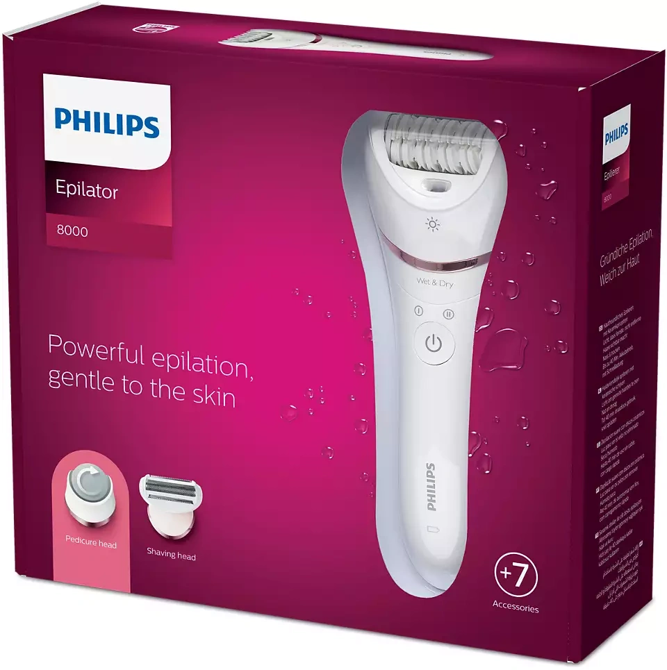 Эпилятор Philips Series 8000  BRE730/10 original8 Эпилятор Philips Series 8000  BRE730/10 original8
