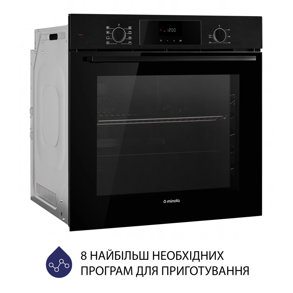 Духовой шкаф электрический Minola EOD 6804 Midnight original3 Духовой шкаф электрический Minola EOD 6804 Midnight original3