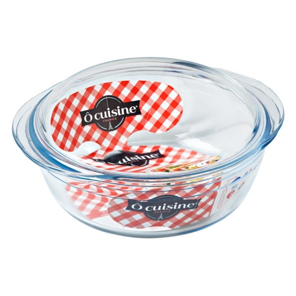 Форма для запекания O CUISINE стеклянная кругл. 1,6л+0,5л вклад (204AC00/1643) Форма для запекания O CUISINE стеклянная кругл. 1,6л+0,5л вклад (204AC00/1643)