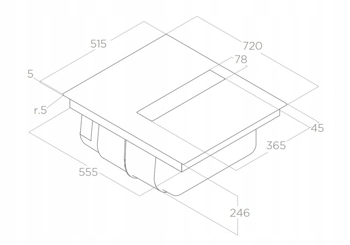 Варочная поверхность электрическая Elica NikolaTesla FIT BL/A/72 original2 Варочная поверхность электрическая Elica NikolaTesla FIT BL/A/72 original2