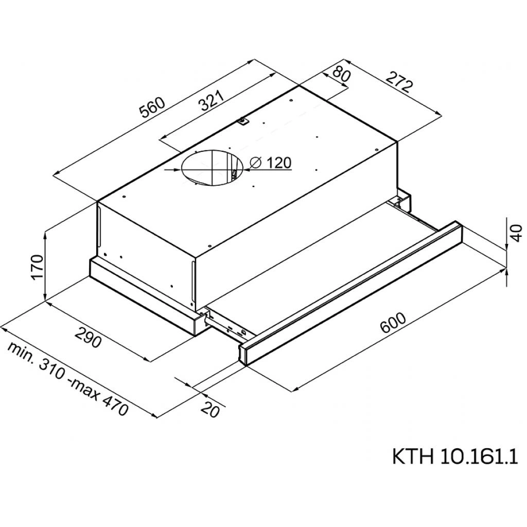 Вытяжка Kernau KTH 10.161.1 X original3 Вытяжка Kernau KTH 10.161.1 X original3