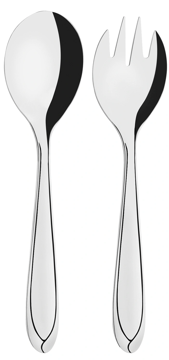 Столовые приборы TRAMONTINA LAGUNA набір для салату - 2 шт (66906/121) Столовые приборы TRAMONTINA LAGUNA набір для салату - 2 шт (66906/121)