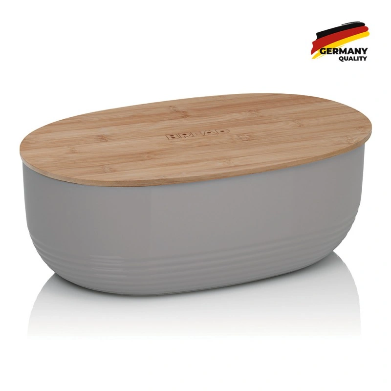 Хлебница KELA Namur серый опал, 37,5х23х14 см (12062) Хлебница KELA Namur серый опал, 37,5х23х14 см (12062)