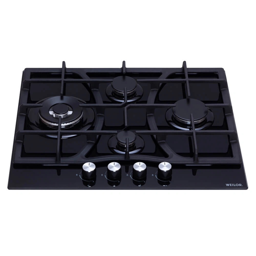 Поверхность газовая на стекле WEILOR GG W 614 BL original4 Поверхность газовая на стекле WEILOR GG W 614 BL original4