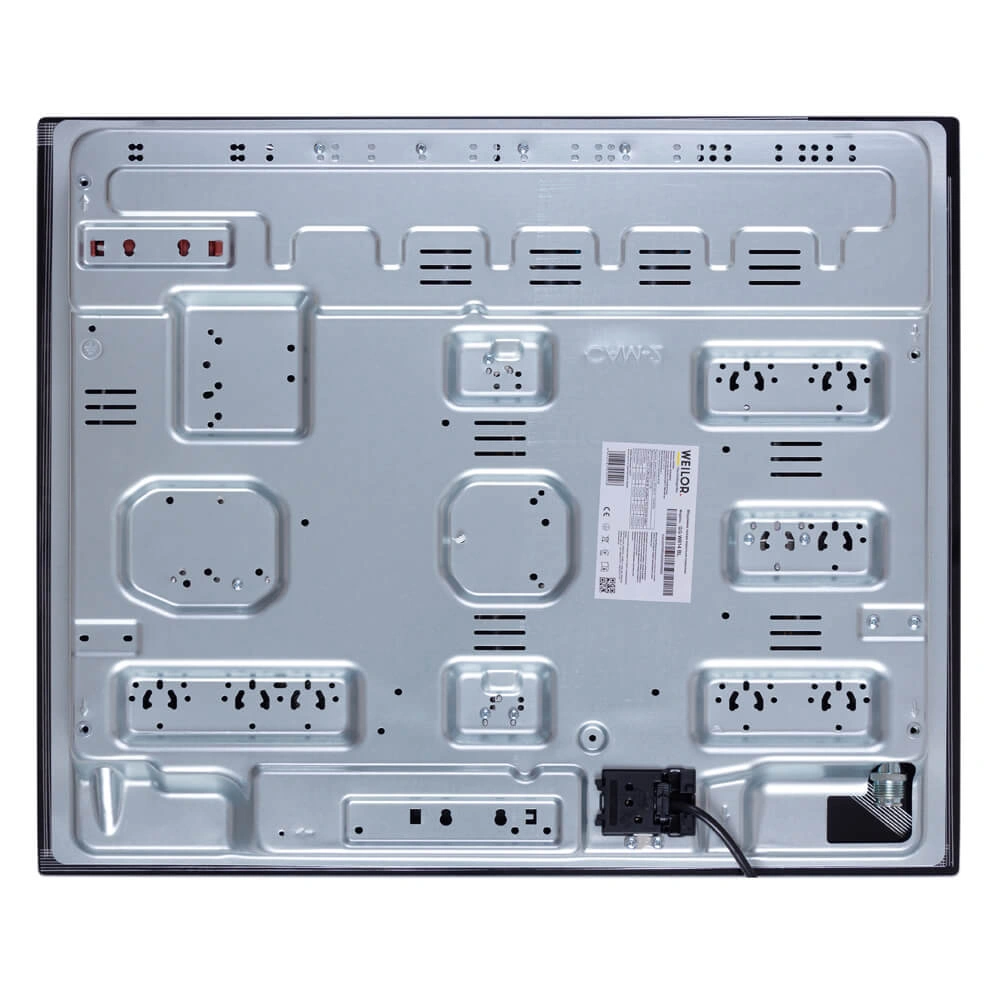 Поверхность газовая на стекле WEILOR GG W 614 BL original6 Поверхность газовая на стекле WEILOR GG W 614 BL original6