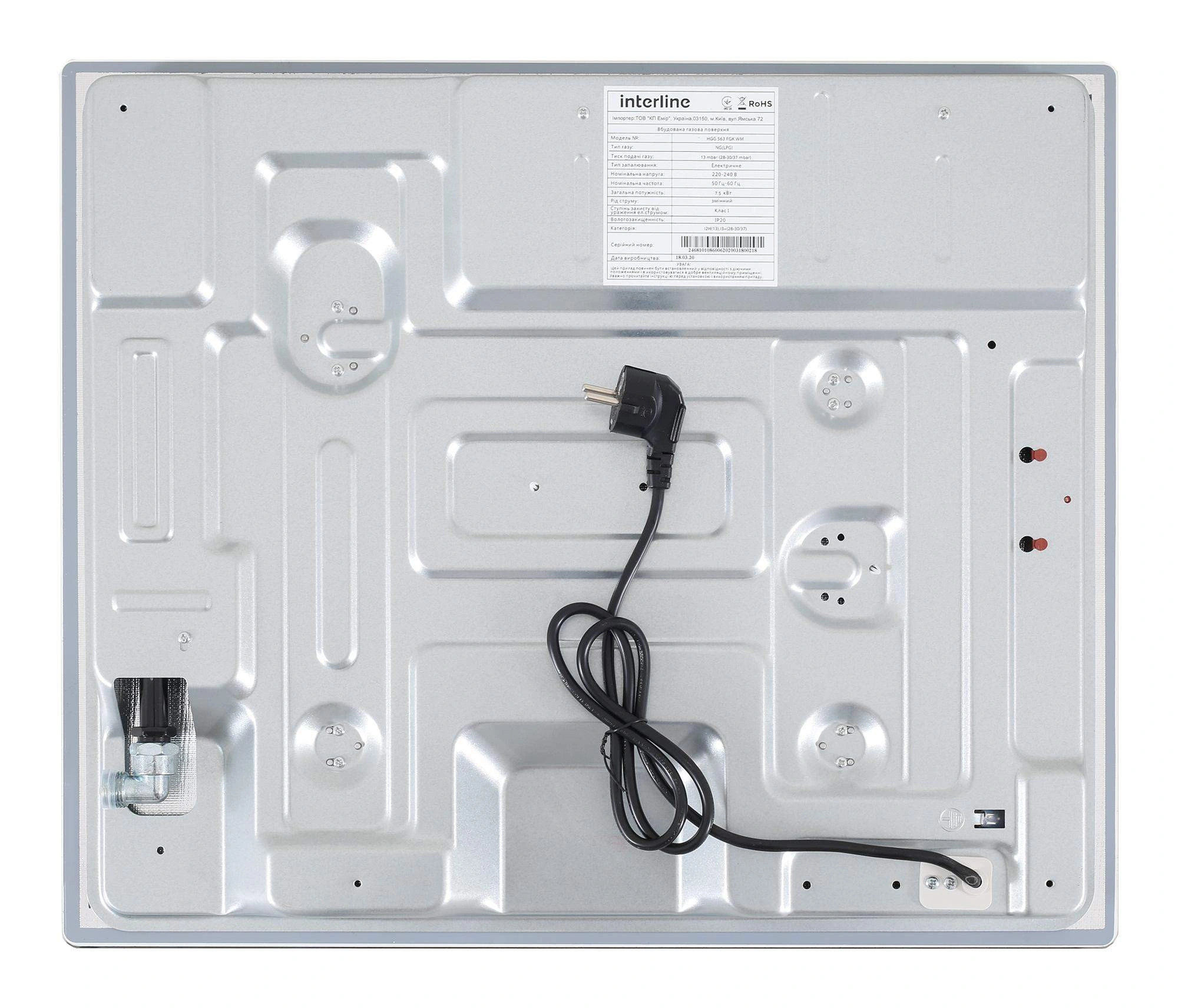 Варочная поверхность Interline HGG 563 FGK WM original8 Варочная поверхность Interline HGG 563 FGK WM original8