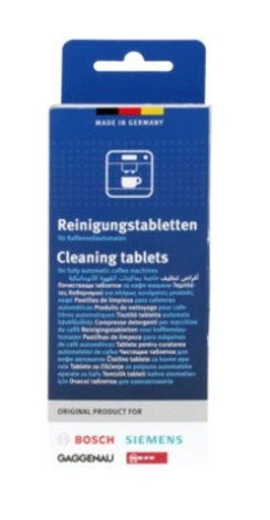 Таблетки для удаления кофейного масла в кофемашинах Siemens, Bosch TZ80001B Таблетки для удаления кофейного масла в кофемашинах Siemens, Bosch TZ80001B