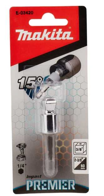 Ударный держатель шарнирный головок XTT Impact Premier 1/4'' на 3/8'', 55 мм (E-03420) Ударный держатель шарнирный головок XTT Impact Premier 1/4'' на 3/8'', 55 мм (E-03420)