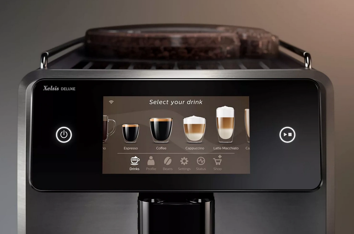 Кофемашина автоматическая Saeco Xelsis Deluxe SM8780/00 original7 Кофемашина автоматическая Saeco Xelsis Deluxe SM8780/00 original7