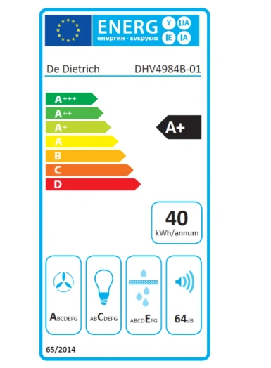 Вытяжка наклонная De Dietrich DHV4984B original3 Вытяжка наклонная De Dietrich DHV4984B original3