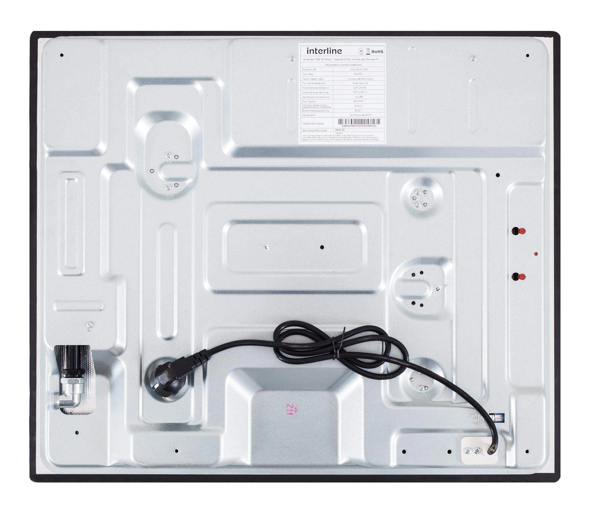 Варочная поверхность Interline HGG 763 FGT BM original9 Варочная поверхность Interline HGG 763 FGT BM original9