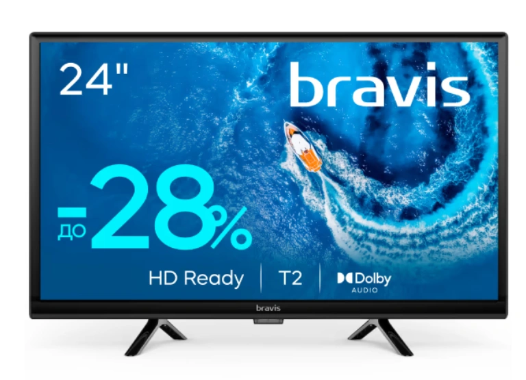 Телевизор Bravis 24K4000H original1 Телевизор Bravis 24K4000H original1