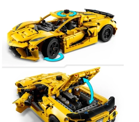 Блочный конструктор LEGO Technic Chevrolet Corvette Stingray (42205) original5 Блочный конструктор LEGO Technic Chevrolet Corvette Stingray (42205) original5