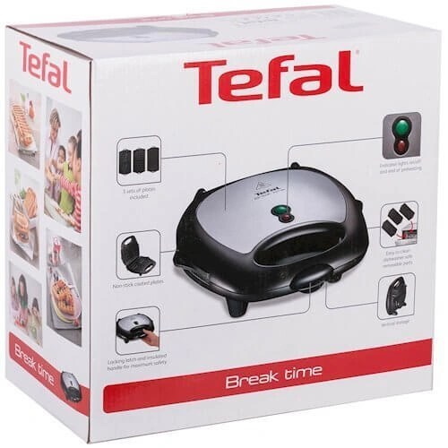 Мультимейкер (бутербродница-вафельница-гриль) Tefal SW614831 original4 Мультимейкер (бутербродница-вафельница-гриль) Tefal SW614831 original4