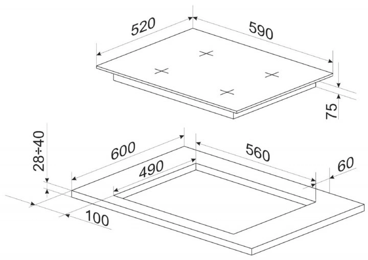 Варочная поверхность газовая Hansa BHGW630502 original3 Варочная поверхность газовая Hansa BHGW630502 original3