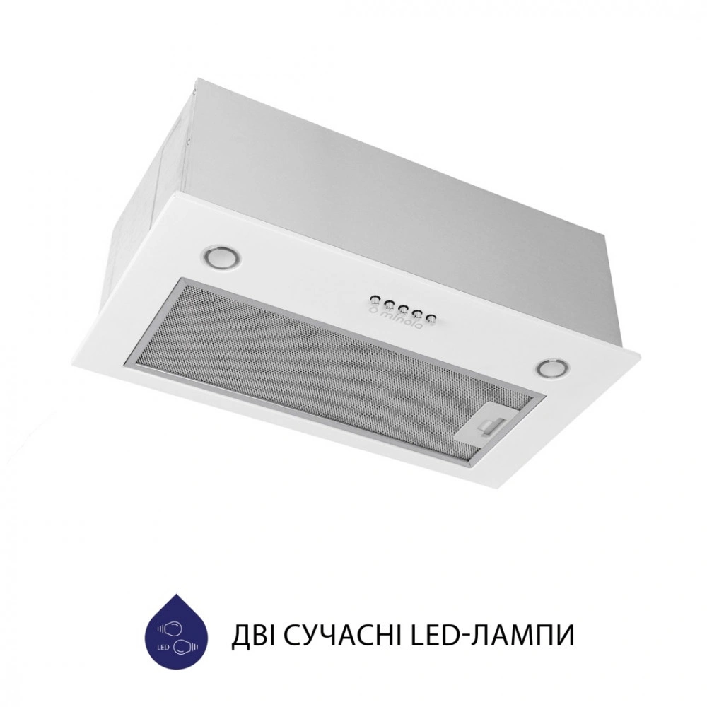 Вытяжка полновстраиваемая Minola HBI 5327 WH 800 LED original3 Вытяжка полновстраиваемая Minola HBI 5327 WH 800 LED original3