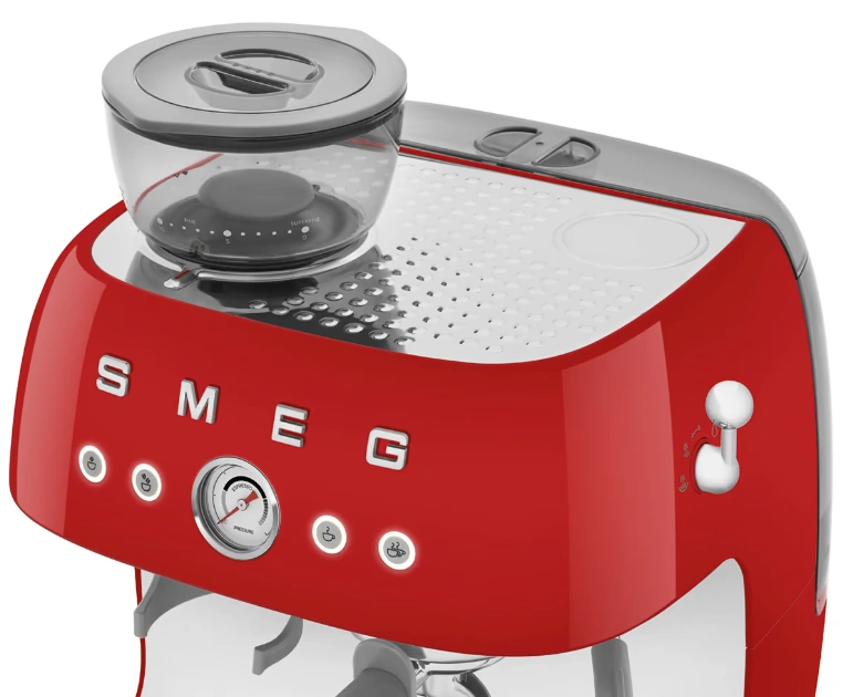 Рожковая кофеварка эспрессо SMEG EGF03RDEU original5 Рожковая кофеварка эспрессо SMEG EGF03RDEU original5